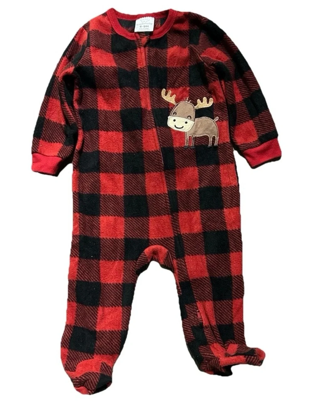 Baby Boy Footie Pajamas Pooh Little Brother Dinosaurs Size 6-9 Months
